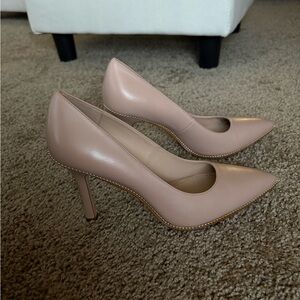 Coach Women's Pointed-Toe Stiletto Pumps in Dusty Pink